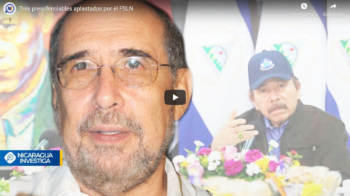 candidatos presidencia nicaragua aplastados fsln