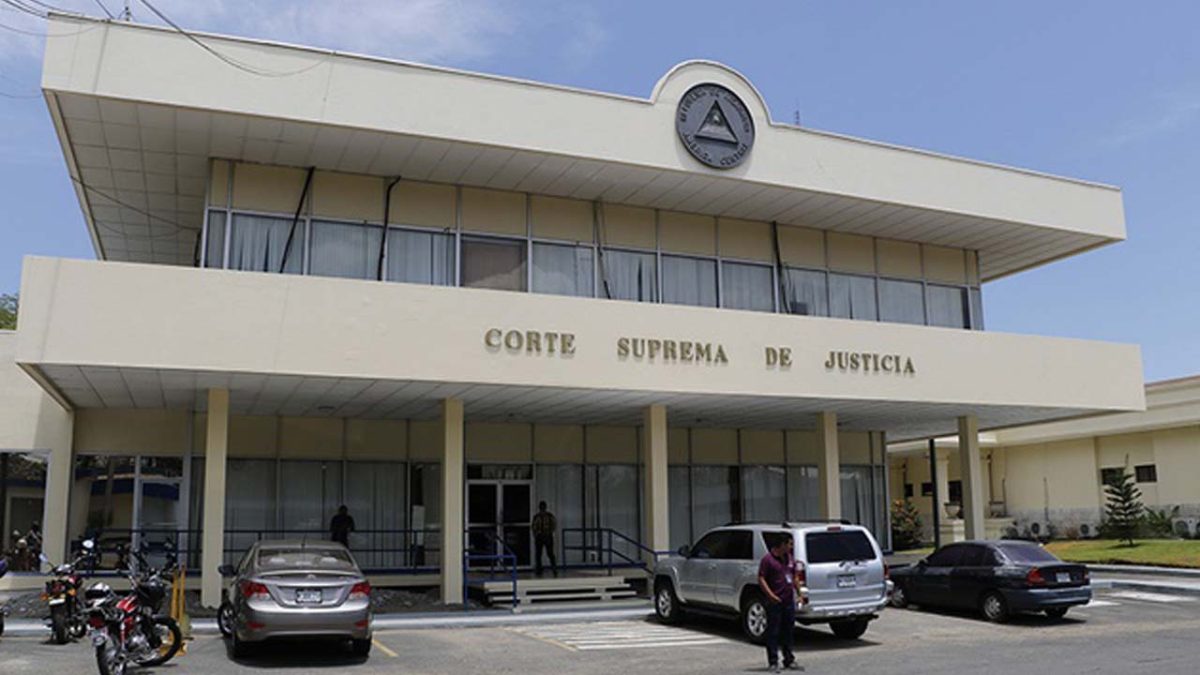 Edificio de la Corte Suprema de Justicia de Nicaragua. Managua. Foto: END.