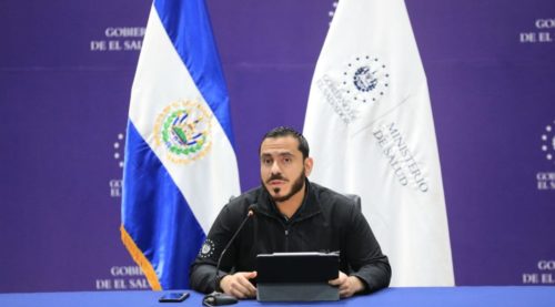 Francisco Alabi, Ministro de salud de El Salvador. Foto: Ministerio de Salud
