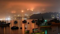 Incendios forestales que azotan el sur de Chile han dejado al menos 24 muertos./Fotos: VOA