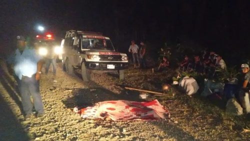 Accidente de tránsito en Camoapa deja un muerto y varios heridos./Radio Camoapa