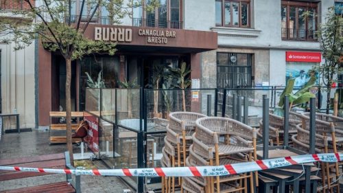 Incendio en un restaurante de Madrid deja dos muertos y al menos doce heridos. /Tomada de CNN en Español.
