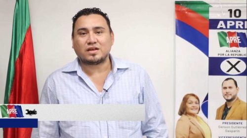 El abogado José Noe Ramos Centeno fue candidato a diputado por el partido aliado al orteguismo Alianza por la República, APRE./VEL