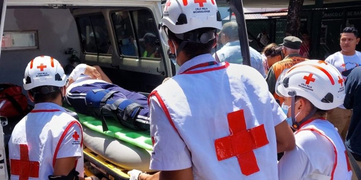  Cruz Roja Nicaragüense. Foto: CRN/ Internet.