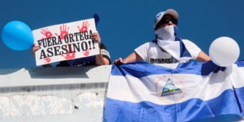 Protestas en Nicaragua, 2018. Foto: Reuters/ Archivo.