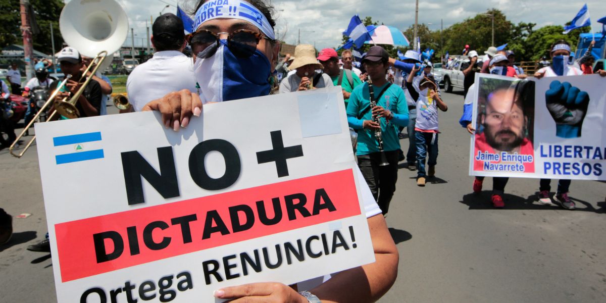 Protestas en Nicaragua. Foto: Infobae/ Archivo.