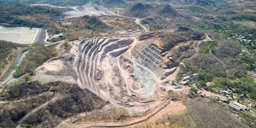 Minería en Nicaragua. Foto: Calibre Mining Corp.