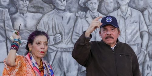 Daniel Ortega y Rosario Murillo, pareja dictatorial de Nicaragua.