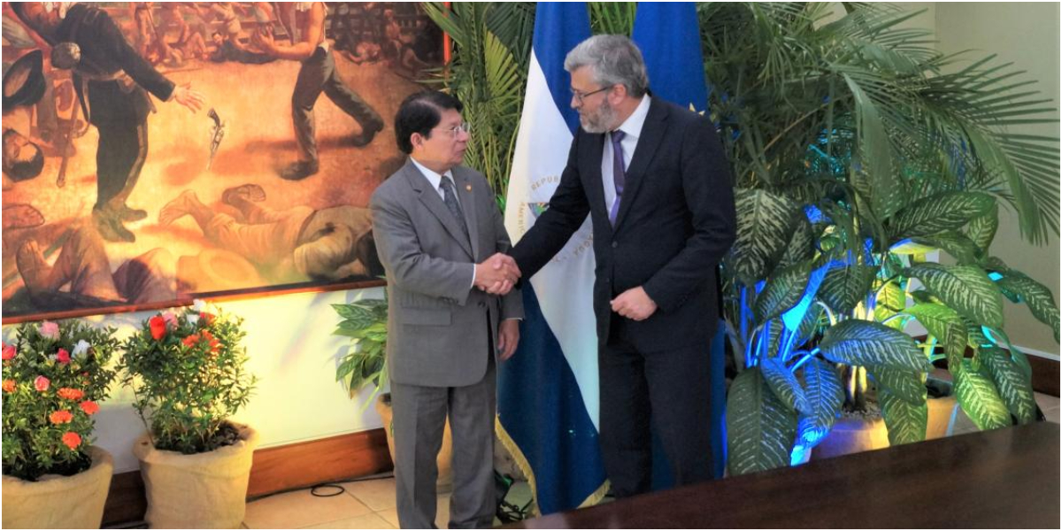 Jefe de la Delegación de la UE en Nicaragua, Fernando Ponz Cantó. Foto: Prensa / UE.
