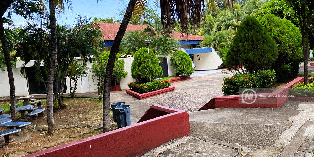 Instalaciones de la Universidad Centroamericana, UCA, en Nicaragua. Foto: Nicaragua Investiga.