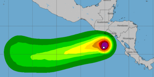 Lluvias persistirán en Nicaragua tras el paso de la tormenta tropical Pilar