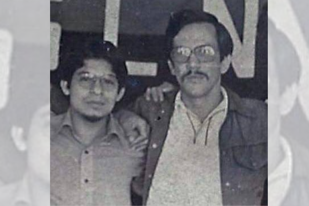 Dennis Moncada (izquierda) junto Róger Miranda (Derecha).