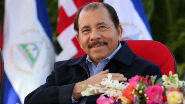 Daniel Ortega, dictador de Nicaragua. Foto: Prensa oficialista.