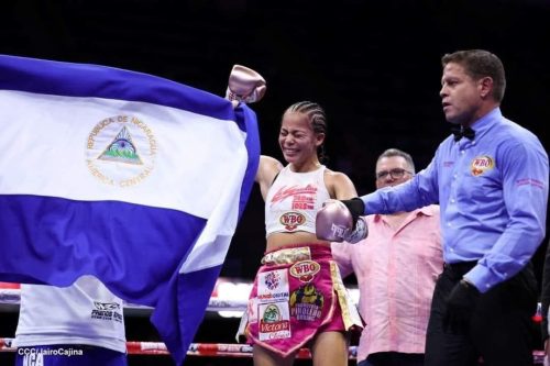 Eveling Junieth "La Colocha" Ortega, primera latina en obtener un título profesional de la WBO