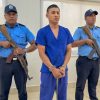 Kevin José González Matamoros, principal sospechoso del homicidio contra Dereck Gómez, en Managua. Foto: Medios oficialistas.
