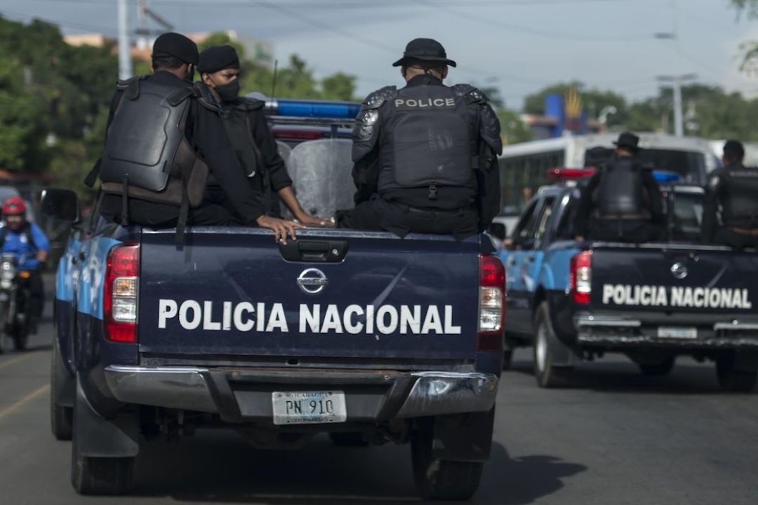 Policía Nacional de Nicaragua. Foto: Internet.