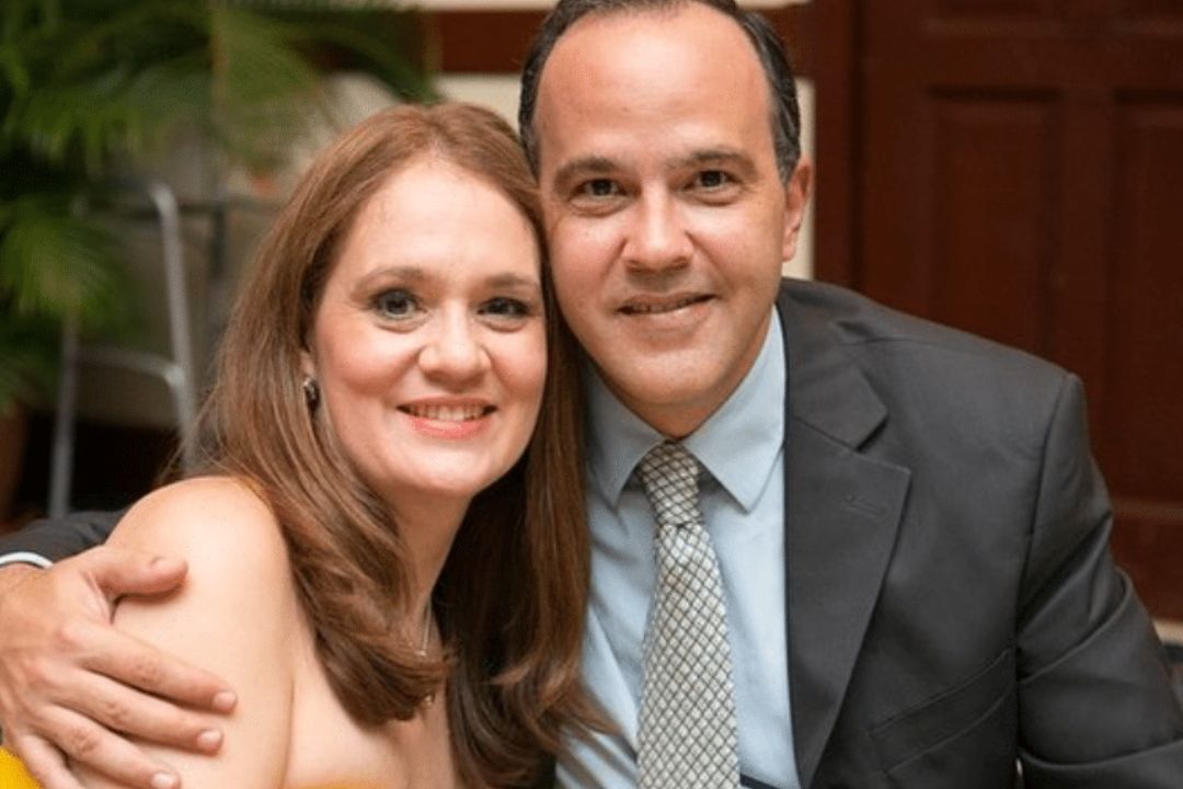 Karen Celebertti, exdirectora de Miss Nicaragua, junto a su esposo Martín Argüello Leiva. Foto: Redes sociales.