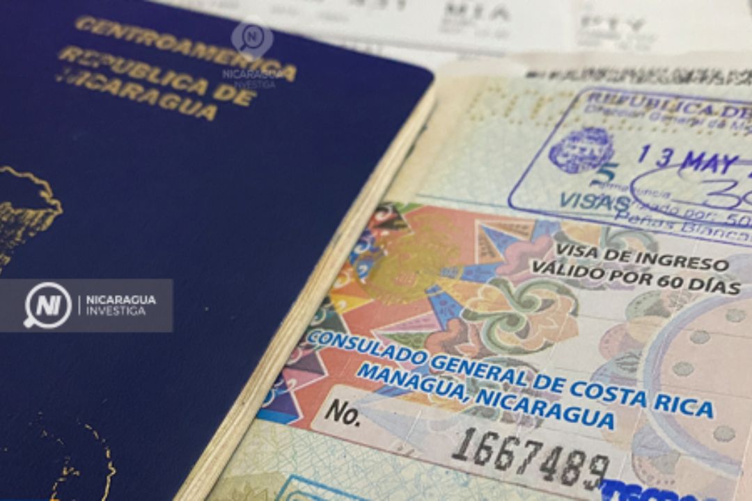 Pasaporte de Nicaragua. Foto: Nicaragua Investiga.