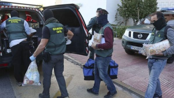 Guardia Civil española desarticula banda delincuencial integrada por nicaragüenses