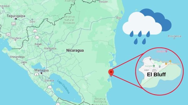 Nicaragua tiene la segunda zona con más días de lluvia en Centroamérica