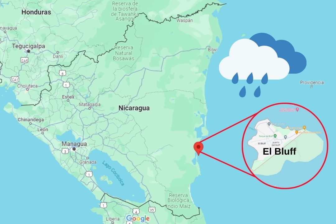 Nicaragua tiene la segunda zona con más días de lluvia en Centroamérica