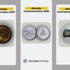 Estas son las tres monedas conmemorativas de 10 córdobas que han sido emitidas por el BCN, en los últimos 17 años.